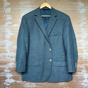 Jos. A. Bank Men's Blue Plaid Sport Coat